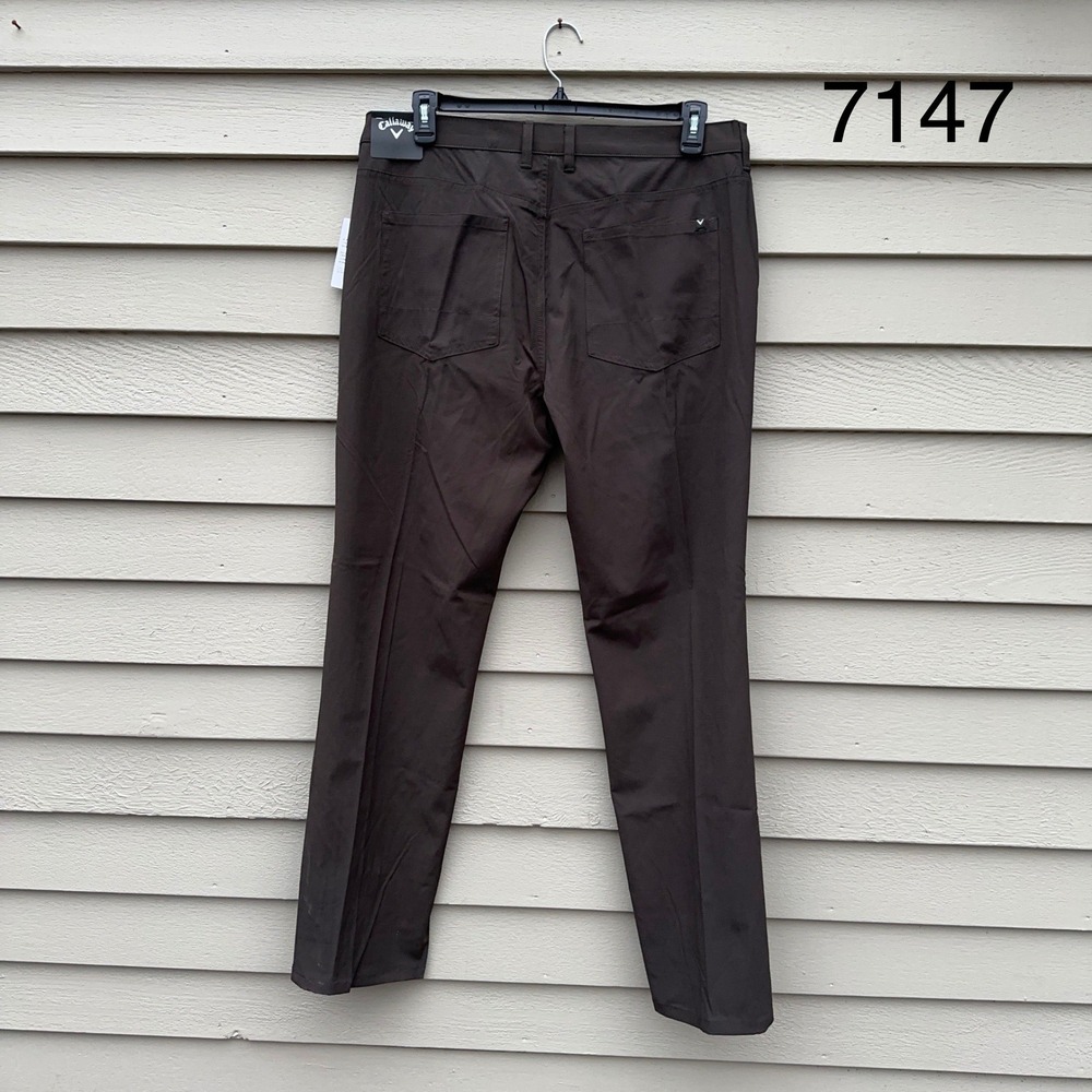 Callaway Mens Golf Pants Performance Stretch Opti Dri UPF Sz 36" x 32" NWT